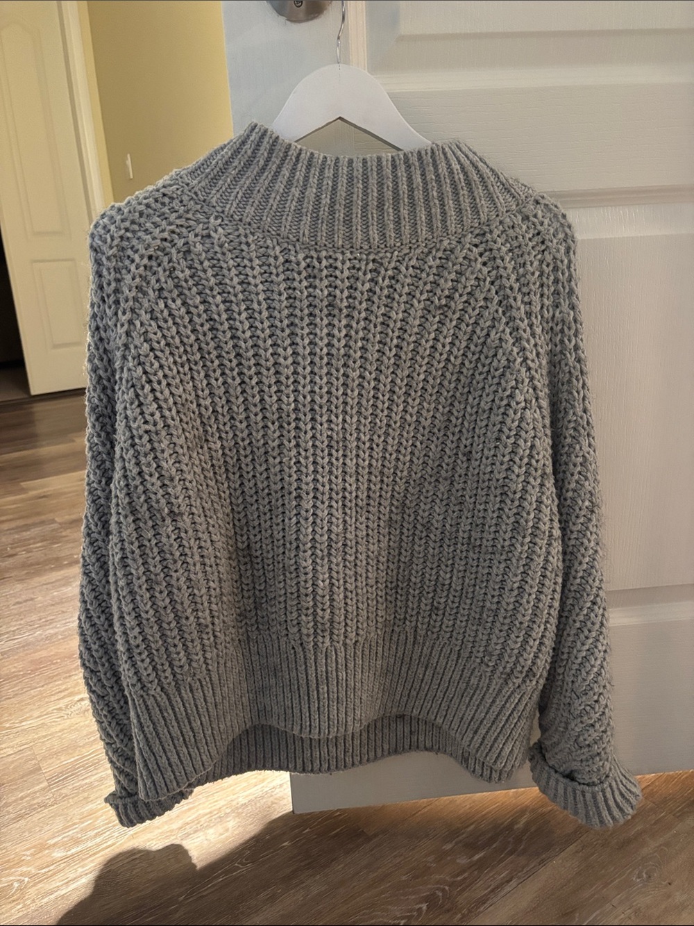 Chunky knit sweater